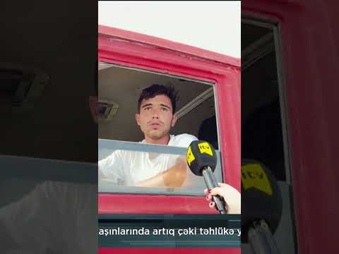Yük maşınları təhlükə yaradır?
