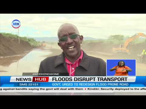 Government urged to redesign flood prone Suswa-Narok Road