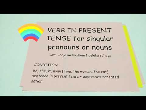 TIPS ENGLISH II NOUNS & VERBS (BY : TUTOR HAFIZAH)