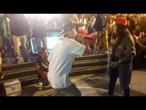 Zakia vs Nekros activacion Red bull Cañete