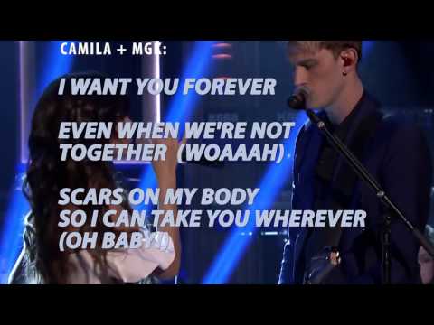 Machine Gun Kelly ft. Camila Cabello - Bad Things (Karaoke: sing as Camila)