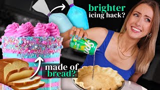 Testing VIRAL BAKING HACKS to see what ACTUALLY WORKS!!
