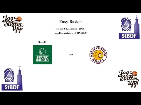 Skuru Basket (P05) mot KFUM Central Basket - EB - 2017-01-21