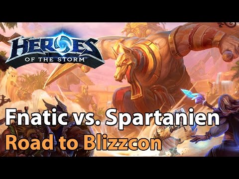 ► Heroes of the Storm Pro Gameplay: Fnatic vs. Spartanien - Road to Blizzcon