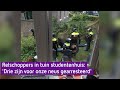 Relschoppers in tuin studentenhuis: 'Drie zijn voor onze neus gearresteerd'