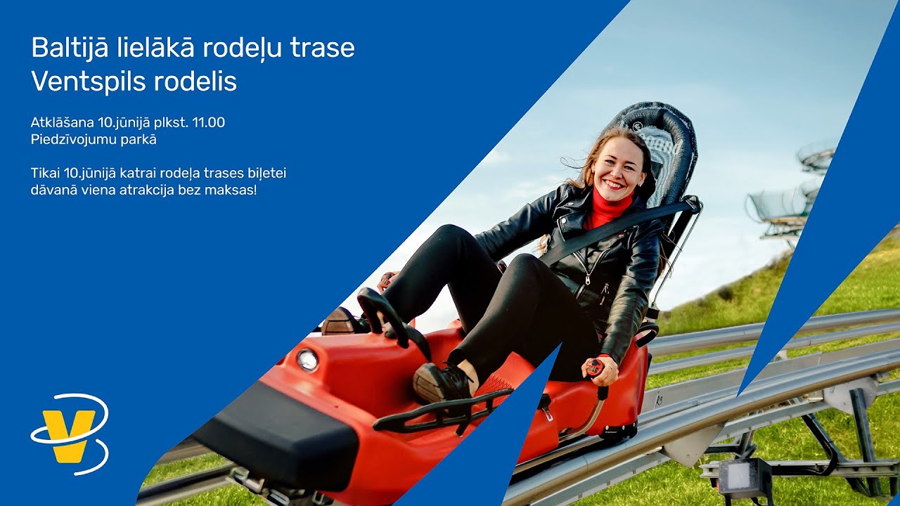 Sestdien, 10.jūnijā, atklās Ventspils rodeļu trasi!