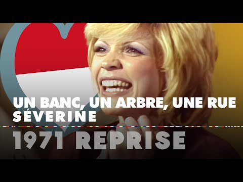 UN BANC, UN ARBRE, UNE RUE (REPRISE) – SÉVERINE (Monaco 1971 – Eurovision Song Contest HD)