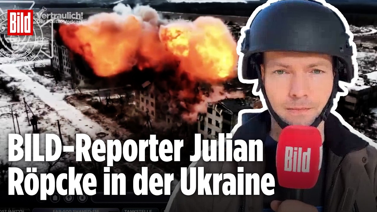 UKRAINE-ALLTAG! Reporter: „Alle paar Minuten Beschuss durch die Russen“ | Vertraulich vom 27.03.
