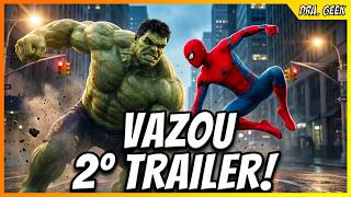 A SONY ESTA APAGANDO O NOVO TRAILER VAZADO DE SPIDER MAN 4 EU ASSISTI BRAND NEW DAY