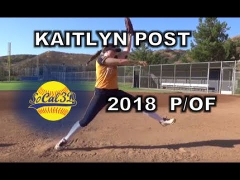 Kaitlyn Post 2018 Pitcher/OF Softball Recruit/Skills Video