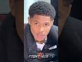 SHAKUR STEVENSON ADMITS MUST BE ON “A GAME” FOR TANK DAVIS AND 135 DIVISION
