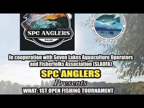 SPC Anglers 1st Open Fishing Tournament, Sampaloc lake San Pablo city