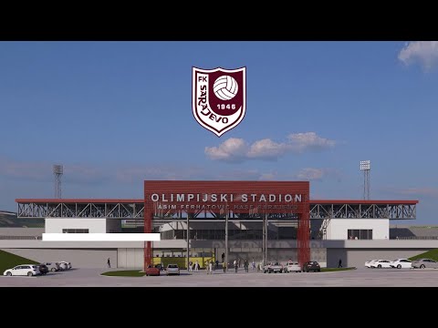 FK Sarajevo želi da stadion Koševo digne na nivo UEFA kategorije 4 - Predstavljeno idejno rešenje (VIDEO)