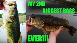 My 2nd Biggest Bass EVER! Ft.  Roger Eastman