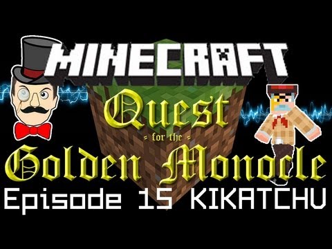 AdamzoneTopMarks - Minecraft Adventure Quest for the Golden Monocle! Kikatchu Artifact, Gold Song & Outpost! PART 15