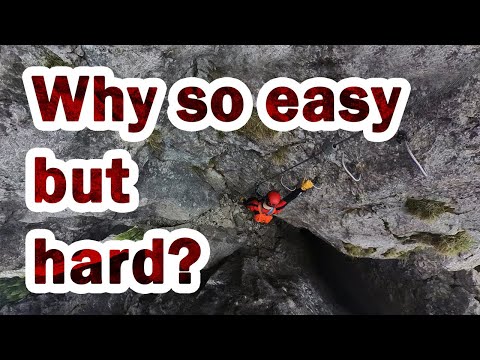 Why Via Ferrata is easy but extremely hard at the same time - The approach, the climb and the exit!