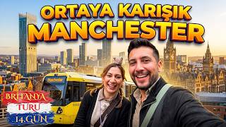 MANCHESTER’DA BİR GÜNDE NELER YAPTIK? | Manchester Gezi Rehberi | Bizcegez Vlog