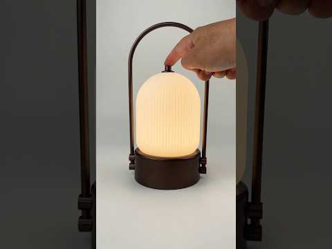 Настільна акумуляторна LED лампа Aisilan 2600mAh 3W 3000-6000K USB колір Mocco Premium