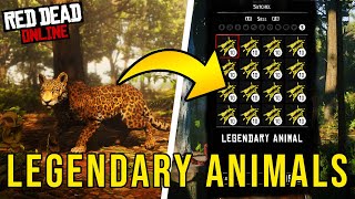 How To Find Legendary Animals Red Dead Online (RDR2 Online)