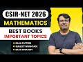 CSIR NET 2026 Mathematics Best Books Important Topics Exam Pattern Exam Strategy Syllabus