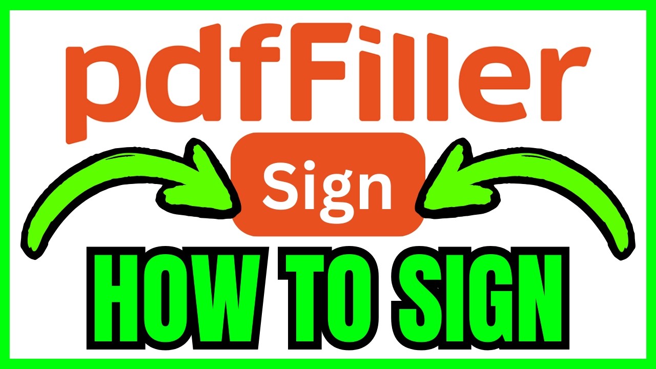 How To SIGN On PDFfiller (QUICK & EASY) 2026