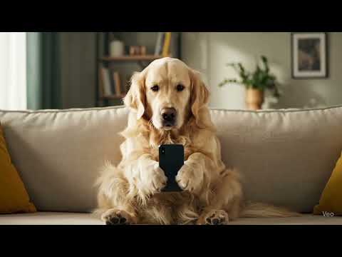 Dog Scrolling Phone Meme Video