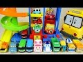 Robocar Poli Car Toys And Parking Tower Tayo Bus Pororo Toys