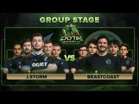 J.Storm vs beastcoast Game 2 - Dota Summit 10: Group Stage