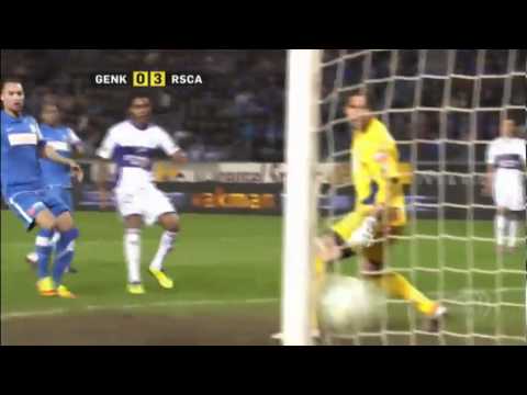 KRC Genk - Anderlecht 0 - 4 verslag stadion vtm 2012