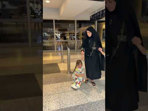 Saying last goodbye to their nanny 🥺 #twins