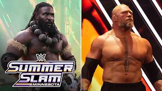 Download lagu Oba Femi and Brock Lesnar make their entrances ready to enter hell: SummerSlam 2026 highlights mp3 Download lagu Oba Femi and Brock Lesnar make their entrances ready to enter hell: SummerSlam 2026 highlights mp3