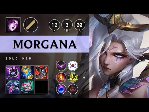 Morgana Mid vs Akali - KR Master Patch 25.04