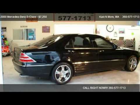 2000 Mercedes-Benz S-Class S430 - for sale in Longview, WA 98632