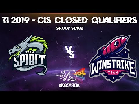 Spirit vs Winstrike - TI9 CIS Regional Qualifiers: Group Stage
