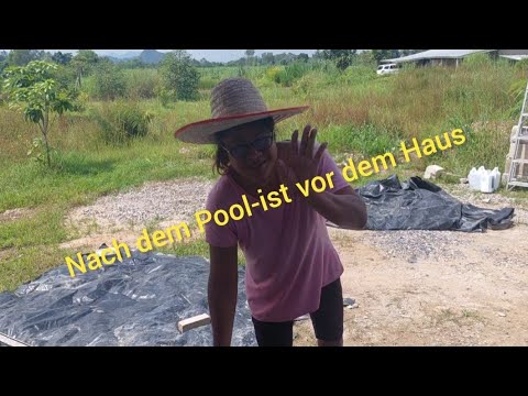 Nach dem Pool ist vor dem Haus