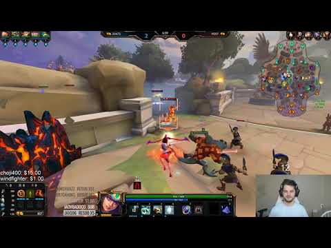 Smite Ranked - TRELLIRELLI STOPS PLAYING JOUST TO CARRY ME THROUGH CONQUEST