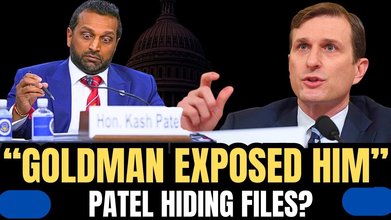 Goldman Exposes Patel’s Epstein File Evasions