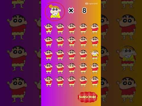 Can You Find all 8 Himawari 🫣❤️ | Shinchan Quiz #shorts #quiz #shinchan #viral