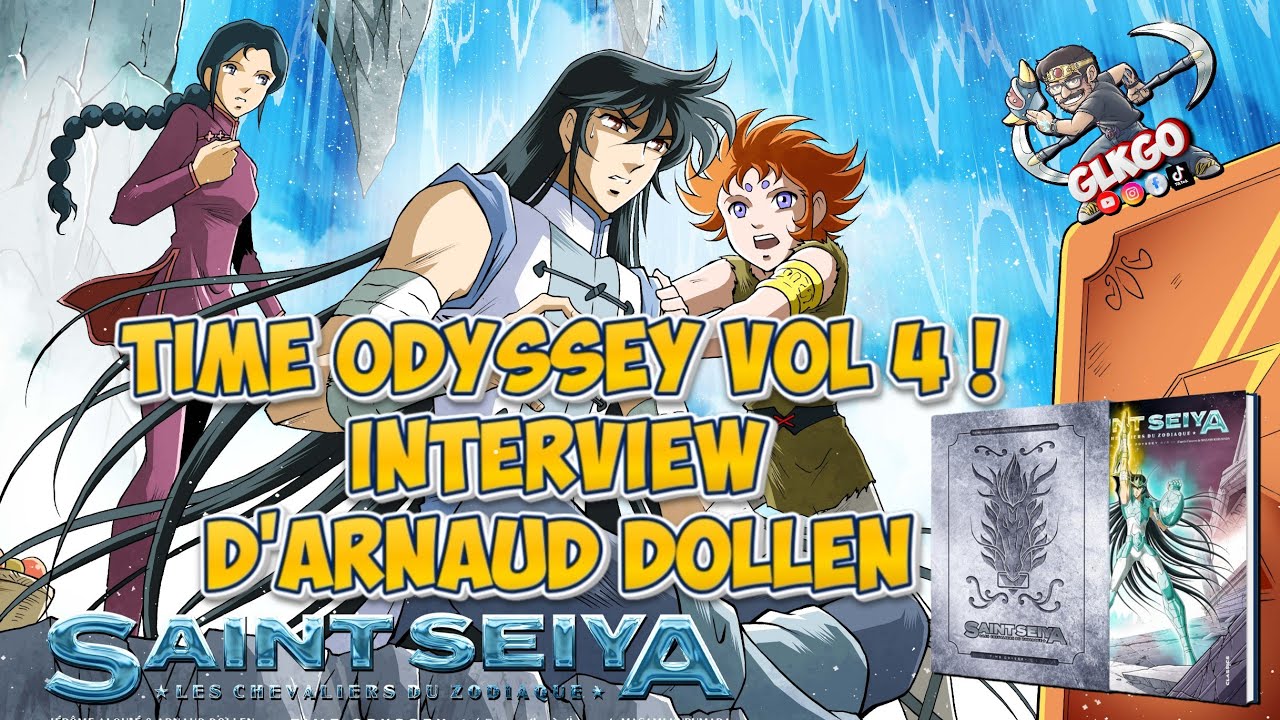 Saint Seiya TIME ODYSSEY vol 4! Interview Arnaud Dollen!!