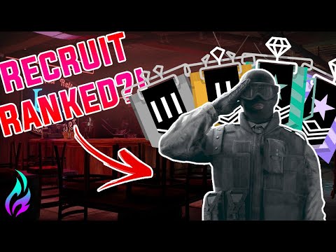 How I play Recruit In Ranked | Rainbow Six Siege