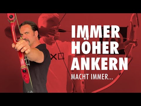 Bogen ohne Visier - Pfeil unters Auge?! Achtung, das sind die Nebenwirkungen beim hohen Anker!
