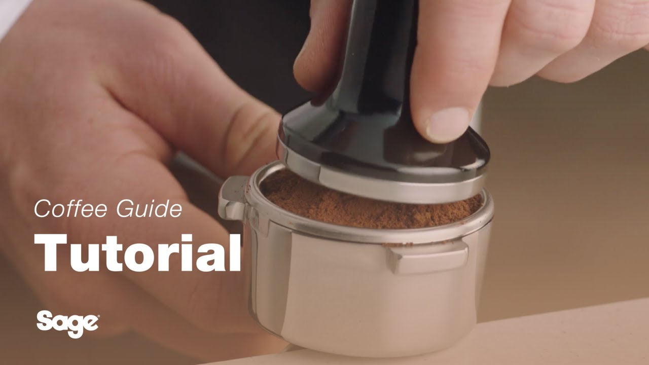 How to tamp and trim the dose