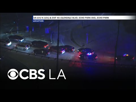 Suspect leads CHP officers on high-speed pursuit through LA County