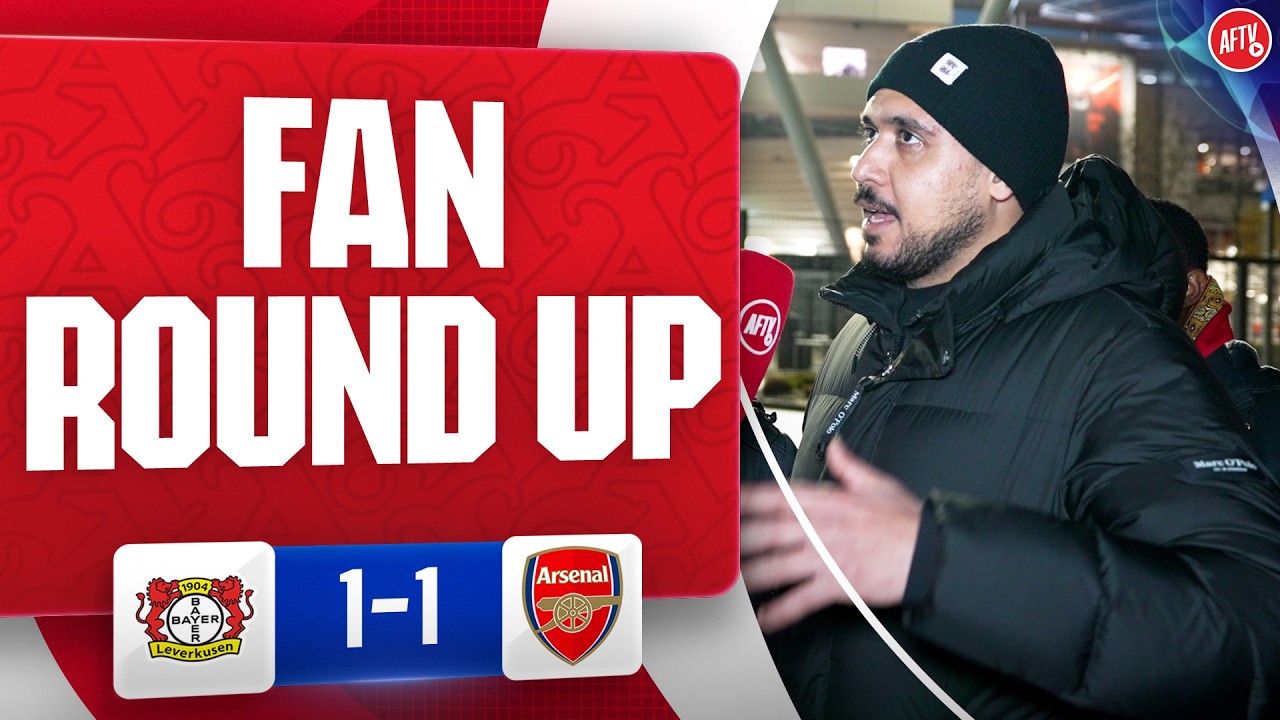 Madueke Really Stepped Up! (Fan Round Up) | Bayer Leverkusen 1-1 Arsenal