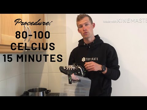 Heat mold skates - Custom skate fit in oven or aquamold