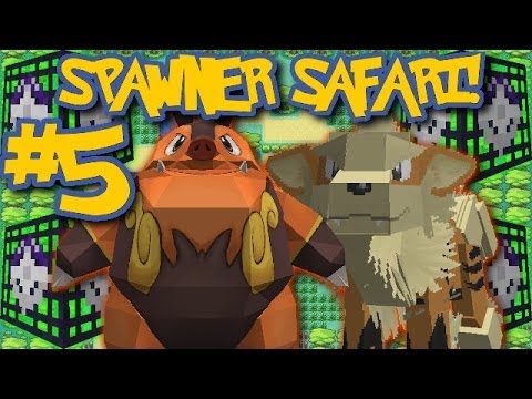 Pixelmon - SPAWNER SAFARI BATTES - Ep. 05 - No Fire Attacks