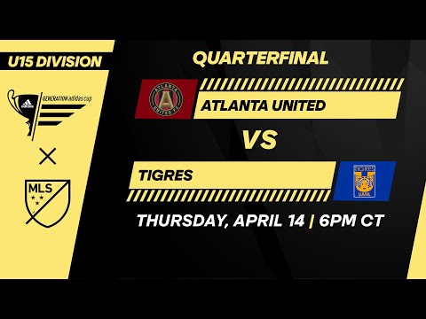 U15 GA Cup: Atlanta United vs Tigres | April 14, 2022 | FULL GAME