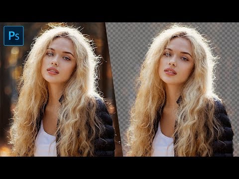 Cut Out Hair 2 MINUTES Photoshop Tutorial 2019 - Easy Tutorial