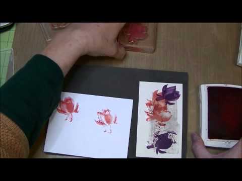 Two Minute Quick Tip:  How to use Stampin' Up!'s Lotus Blossom Stamps