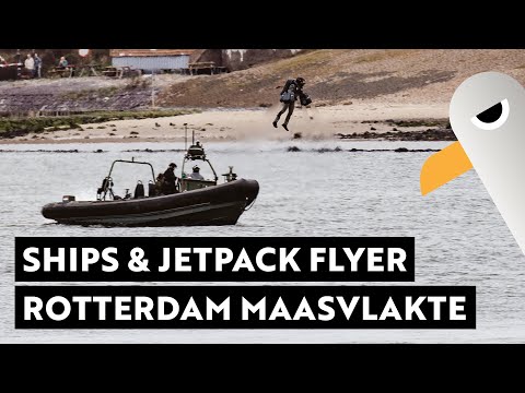 Action 💥JETPACK & SHIPSPOTTING 🚢 Containerhafen Rotterdam Maasvlakte ⚓️ Teil 2